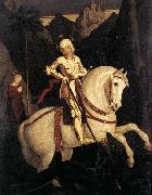 Franz Pforr St George and the Dragon oil painting artist